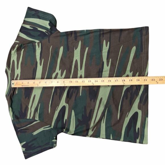 Code Five "Big Brother" Youth Green Woodland Camo Short Sleeve Tee Youth Medium - Picture 9 of 12